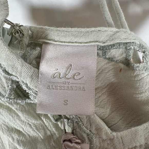 ale by alessandra x REVOLVE Carolina Romper in Sage Size S - Picture 6 of 8